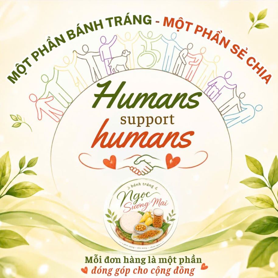 Humans support humans