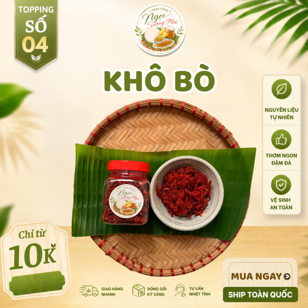 Khô bò Ngọc Sương Mai