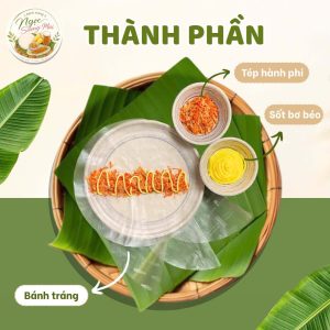 thành phần bánh tráng truyền thống