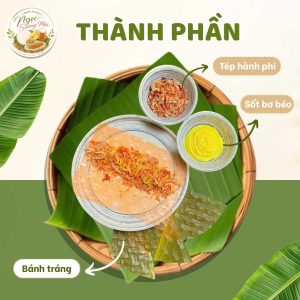 thành phần bánh tráng tôm